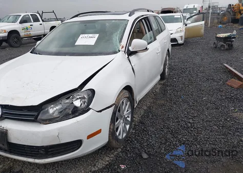 2014 Volkswagen Jetta Sportwagen 2.0L Tdi из США, поврежденный, VIN 3VWPL7AJ1EM616698